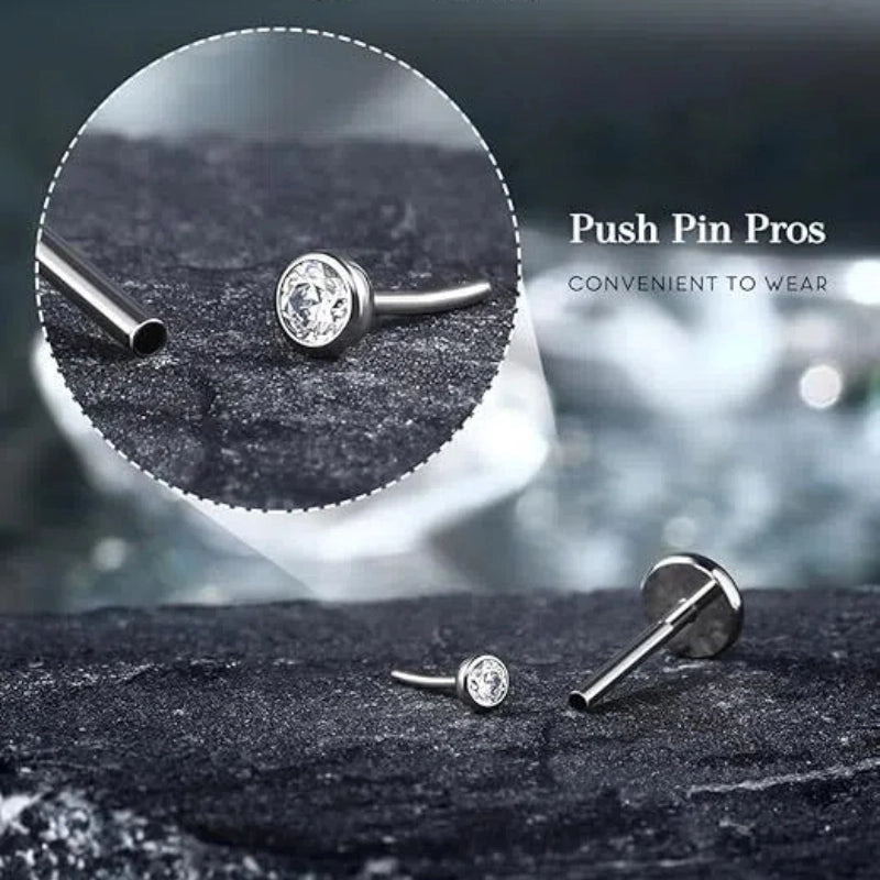 Titanium Labret Stud