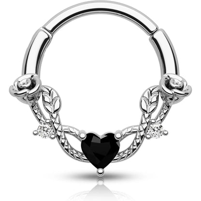 Rose Septum Ring