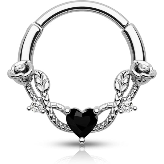 Rose Septum Ring