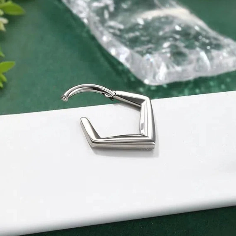 Minimalist Titanium Septum Ring