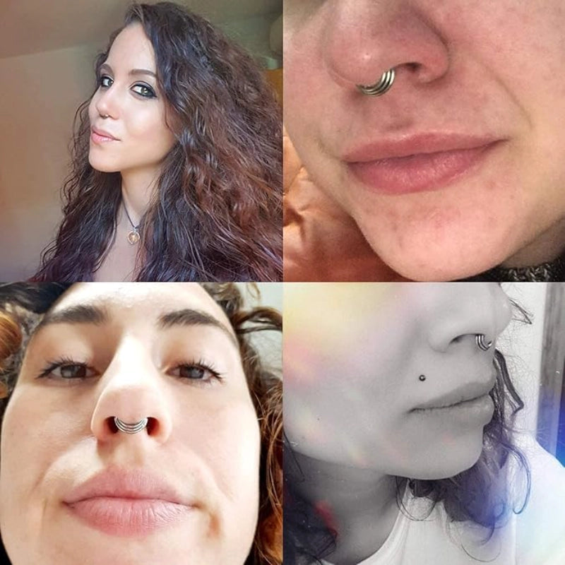 Triple Stacked Septum Ring