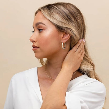 Gold-plated earrings