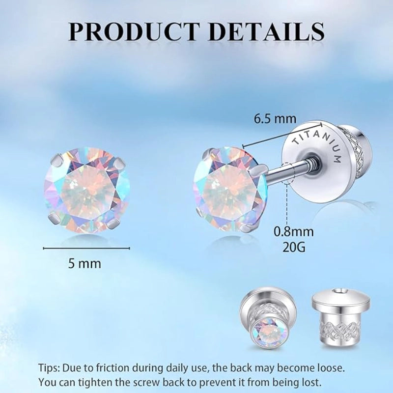Screw Back Earrings