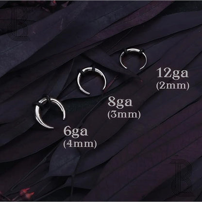 Septum Ring with Spikes