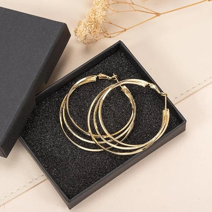 Triple Hoop Earrings