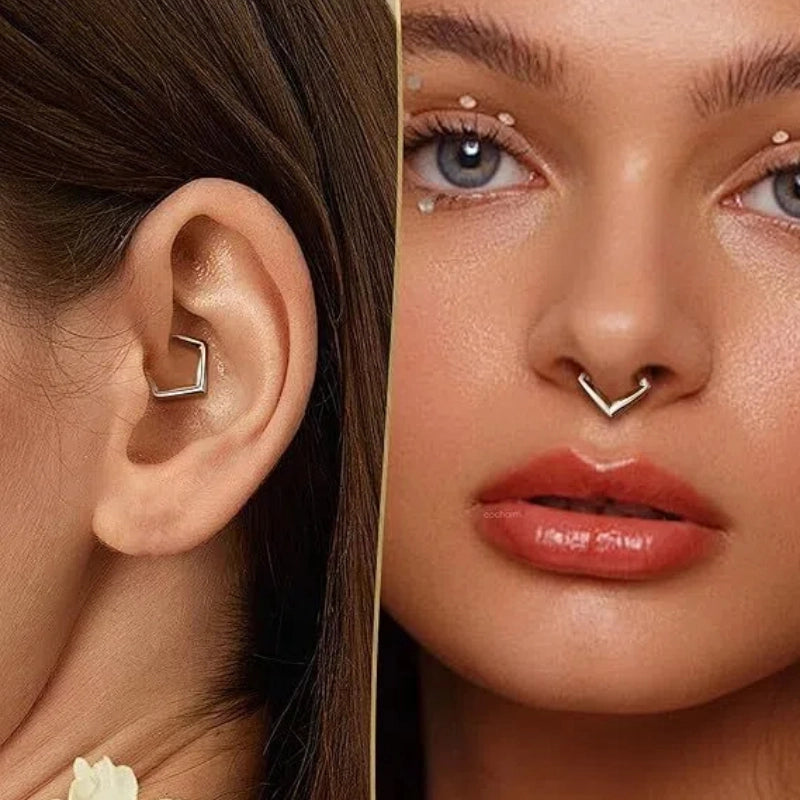 Minimalist Titanium Septum Ring