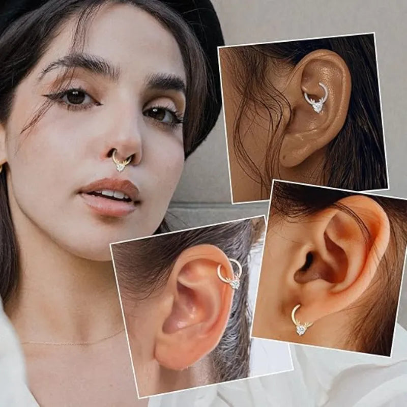 Elk Shape Septum Ring Clicker