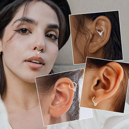 Elk Shape Septum Ring Clicker