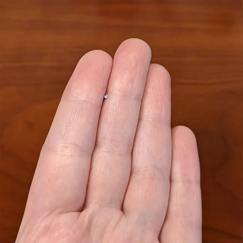 Aqua Glow Micro Nose Stud