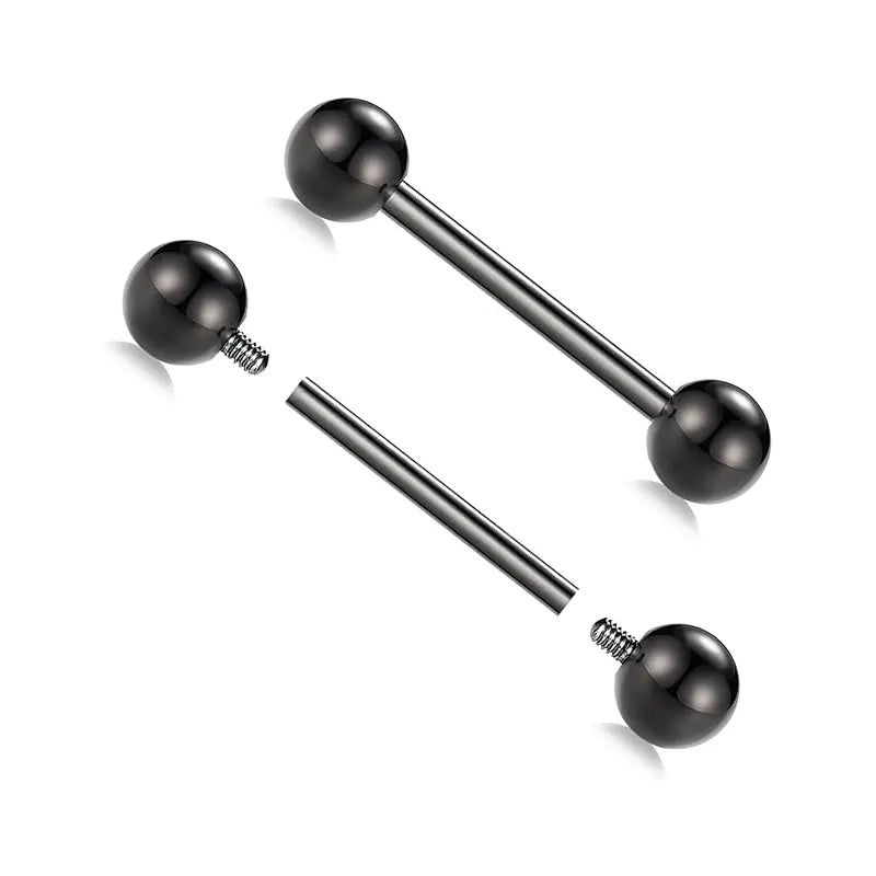 G23 Titanium Nipple Barbells Jewelry