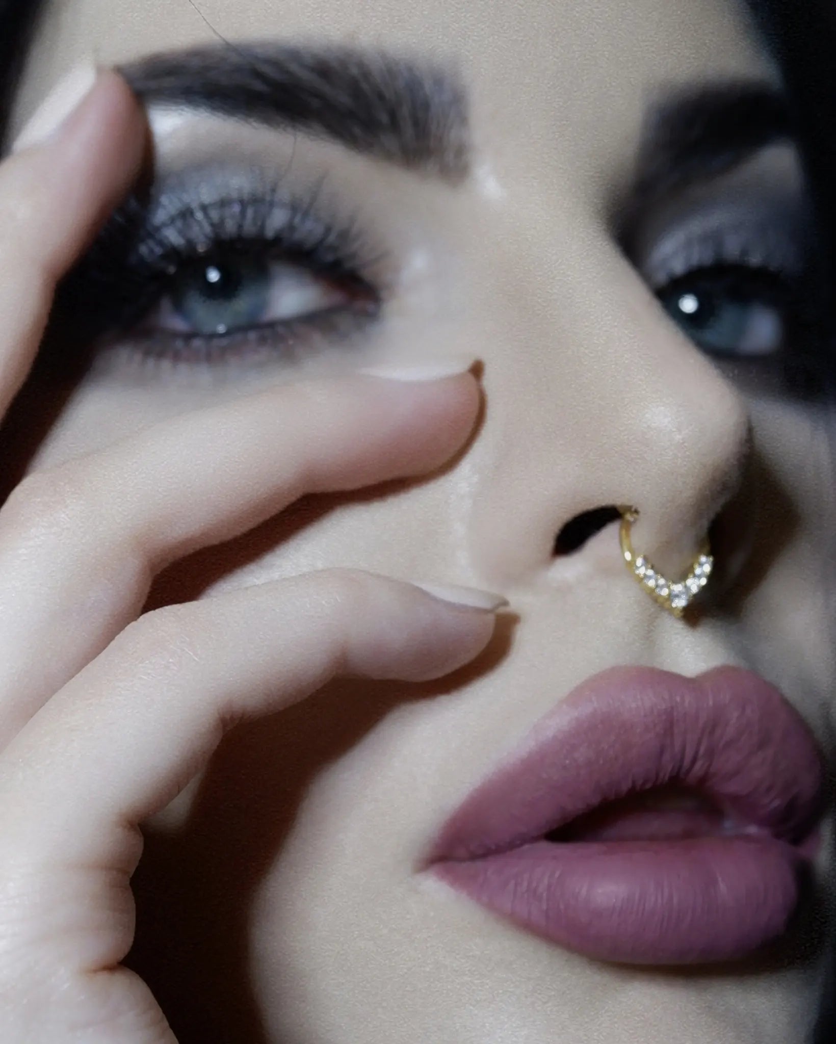 16G Rose Gold 10mm 316L Medical Steel Teardrop Earrings