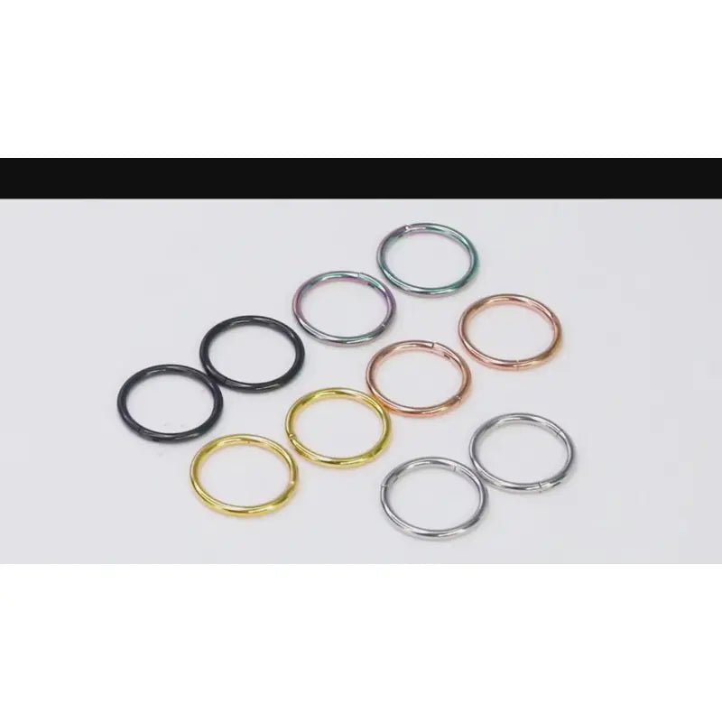 12pcs 16G stainless steel for multiple body piercings