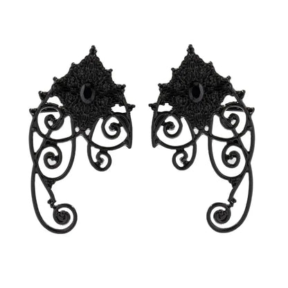 Vintage Gothic Elf Ear Cuff – Halloween Piercing Jewelry