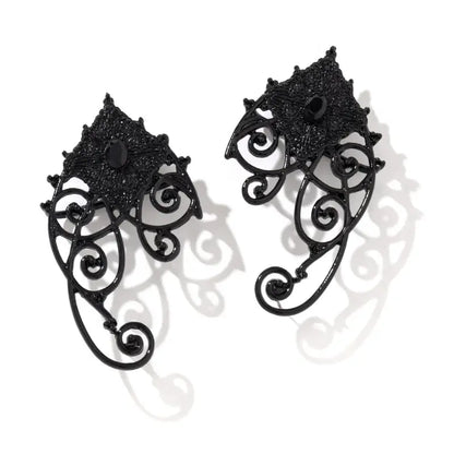 Vintage Gothic Elf Ear Cuff – Halloween Piercing Jewelry