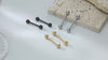 G23 Titanium Nipple Barbells Jewelry