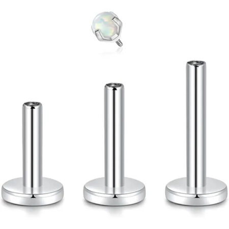G23/3mm Opal Head+1.2*6/8/10/Base/Silver