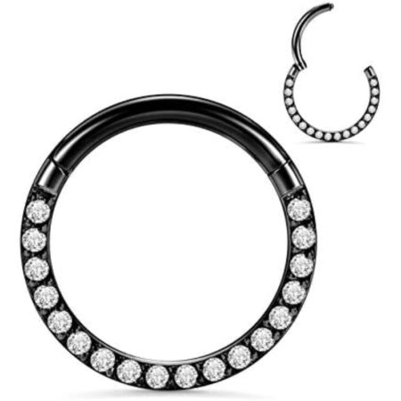 Opal Septum Clicker Ring