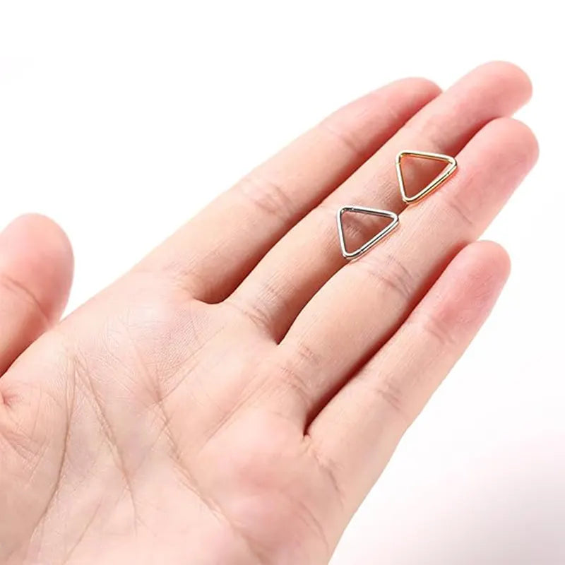 316L Triangle Open Ring 1.2*8