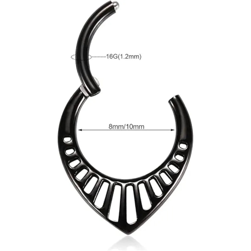 Water Droplet Hollow Septum Clicker