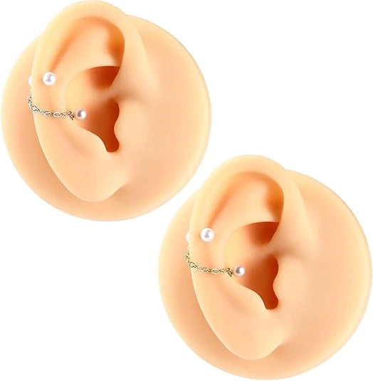 Pearl Chain Cartilage Earring