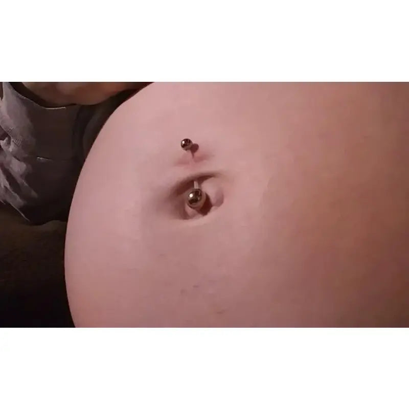 Sporty and elastic colorful pregnancy navel ring
