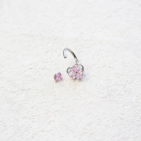 Floral Lip Ring