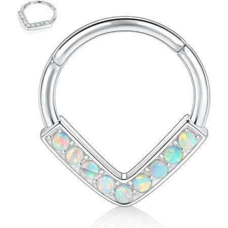 Elegant Gold Septum Ring 