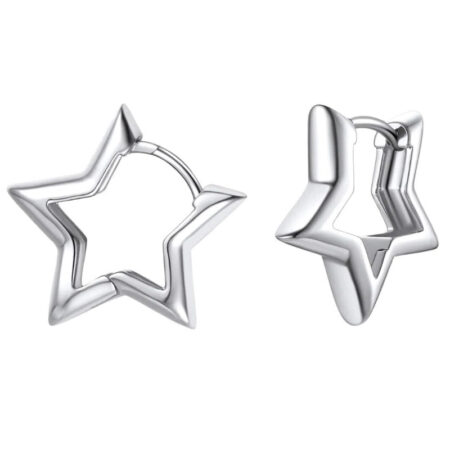 Star Huggie Earrings