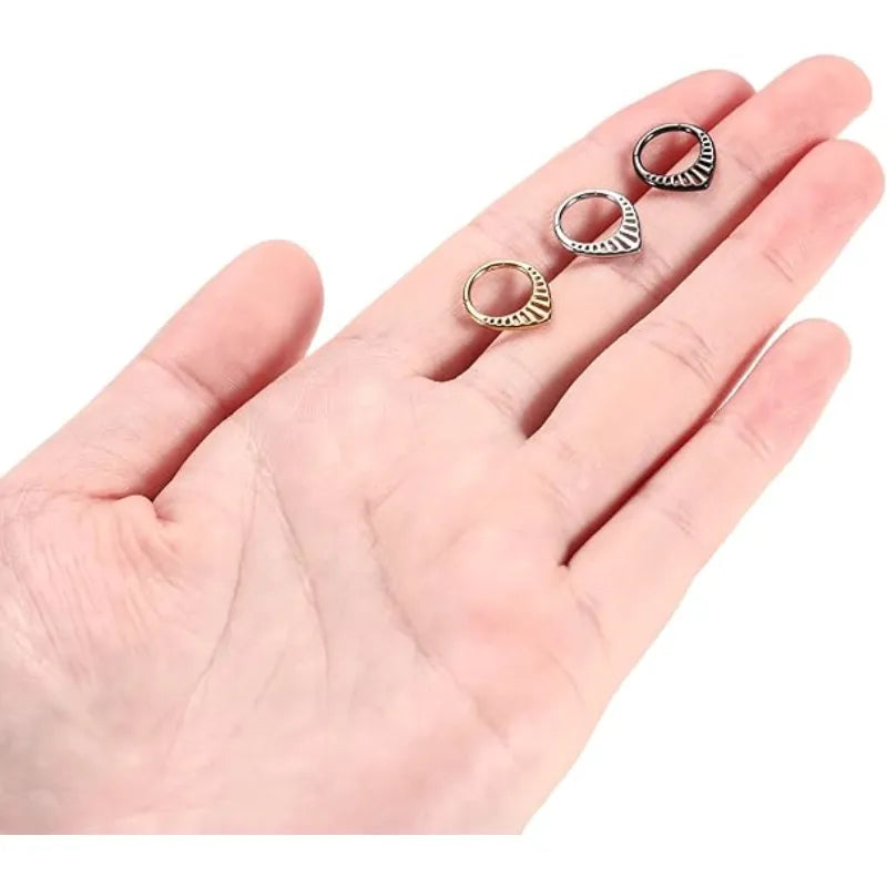 Water Droplet Hollow Septum Clicker