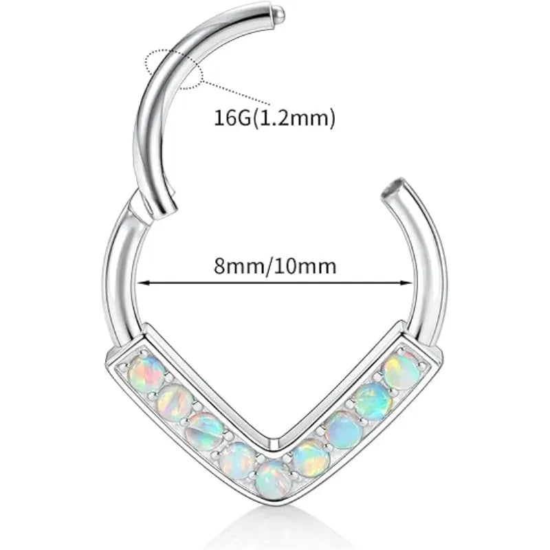 Elegant Gold Septum Ring