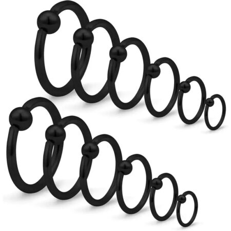12pcs 16G stainless steel for multiple body piercings