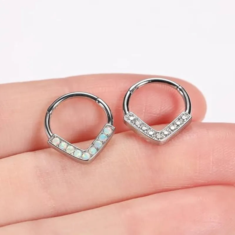 Elegant Gold Septum Ring