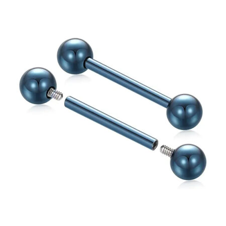 G23 Titanium Nipple Barbells Jewelry