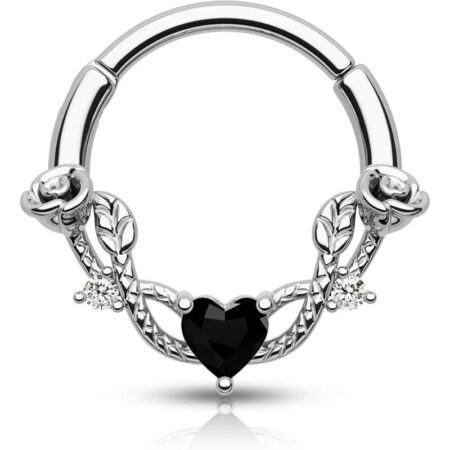 Rose Septum Ring