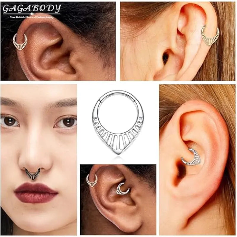 Water Droplet Hollow Septum Clicker