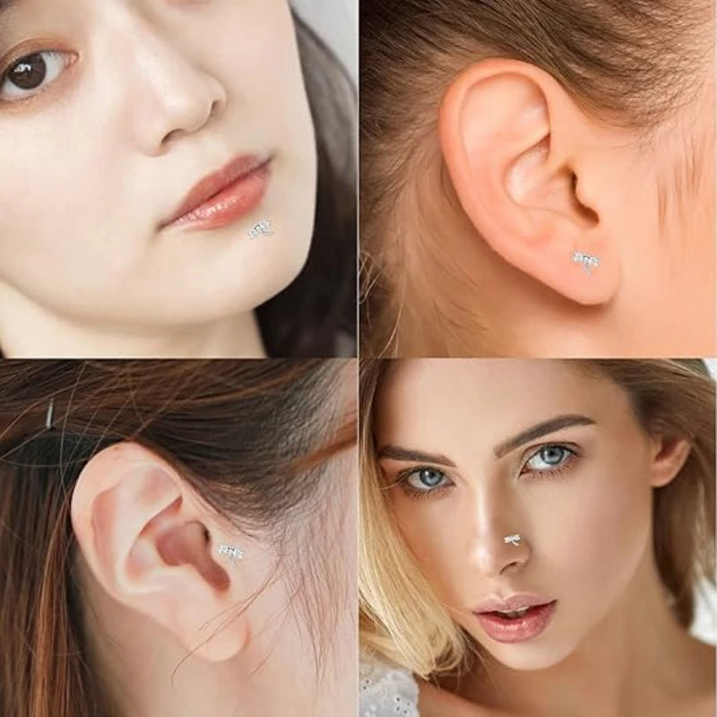 Titanium Dragonfly Tragus Helix Stud