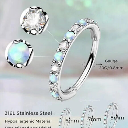 CZ Nose Hoop