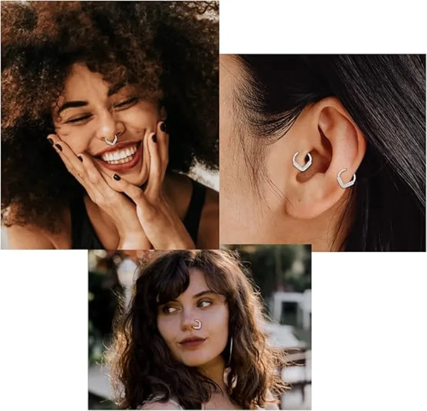 Elegant Gold Septum Ring