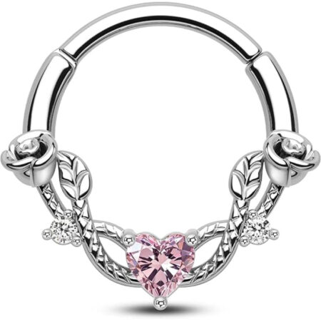 Rose Septum Ring