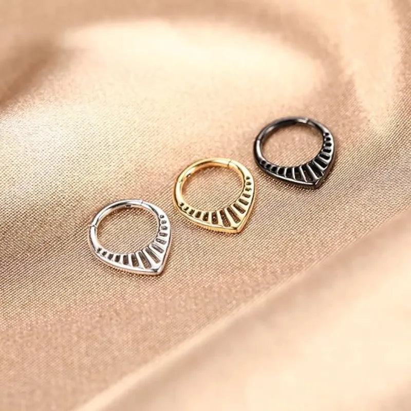 Water Droplet Hollow Septum Clicker