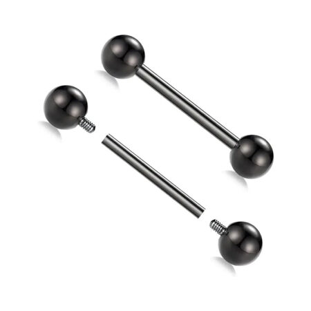 G23 Titanium Nipple Barbells Jewelry