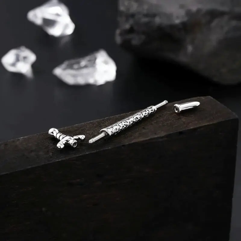 14G Sharp Sword Earrings – 316L Medical Steel Barbell