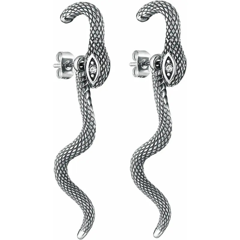 Retro-Inspired Snake Stud Earrings 18