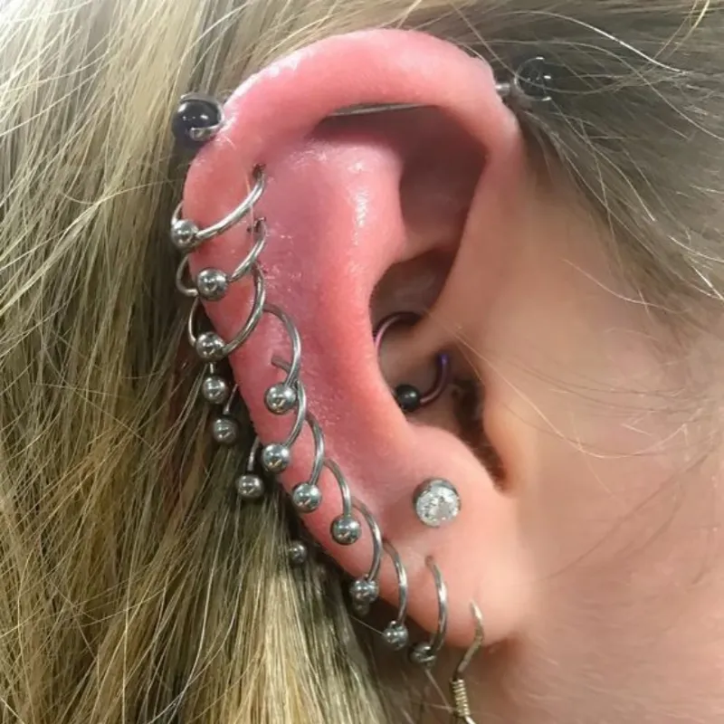 pierced jewelry