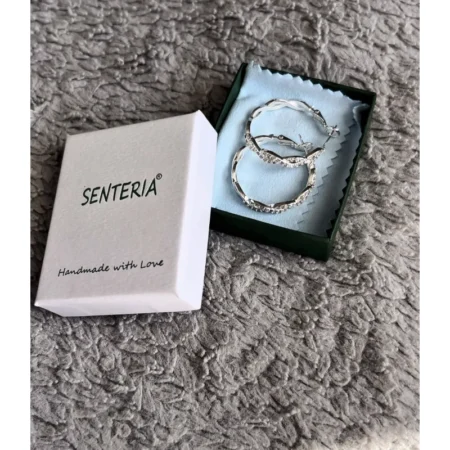 925 Sterling Silver Earrings Hoops for Women