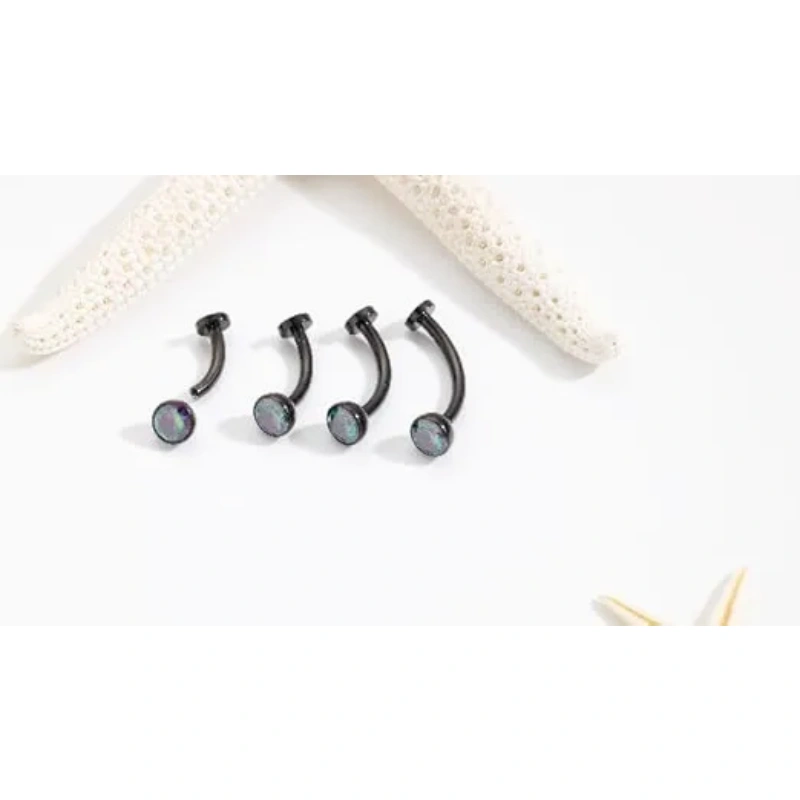 14G Titanium Floating Belly Button Rings