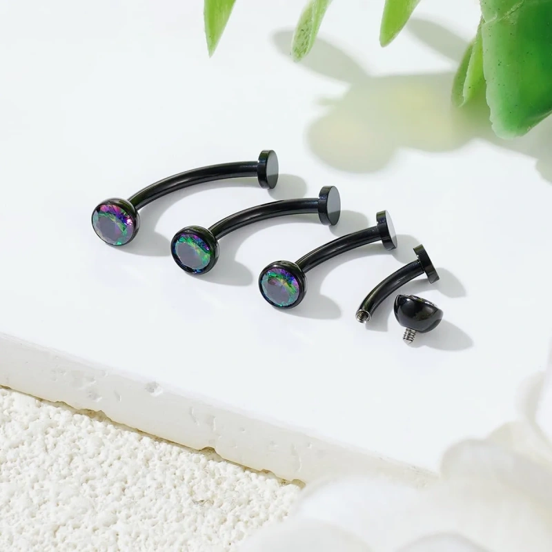 14G Titanium Floating Belly Button Rings