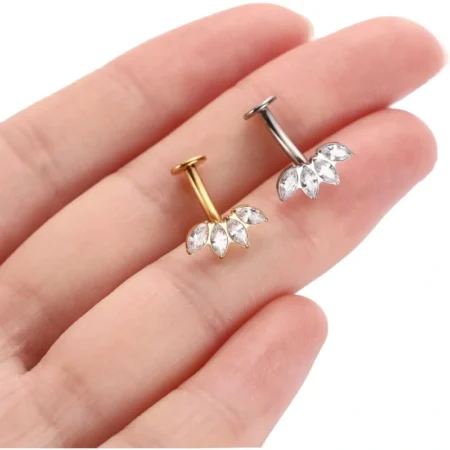 G23 Titanium Belly Button Ring Floating Navel Piercing Jewelry