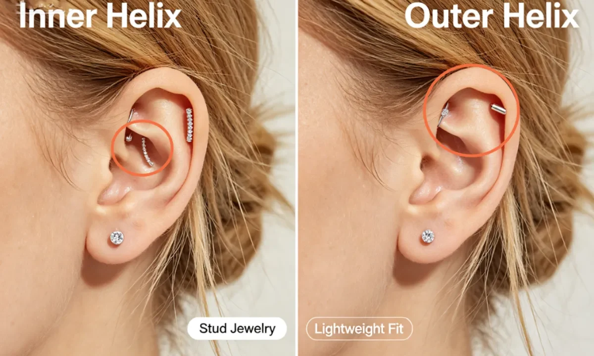 Inner vs. Outer Conch Piercing: What’s the Difference?