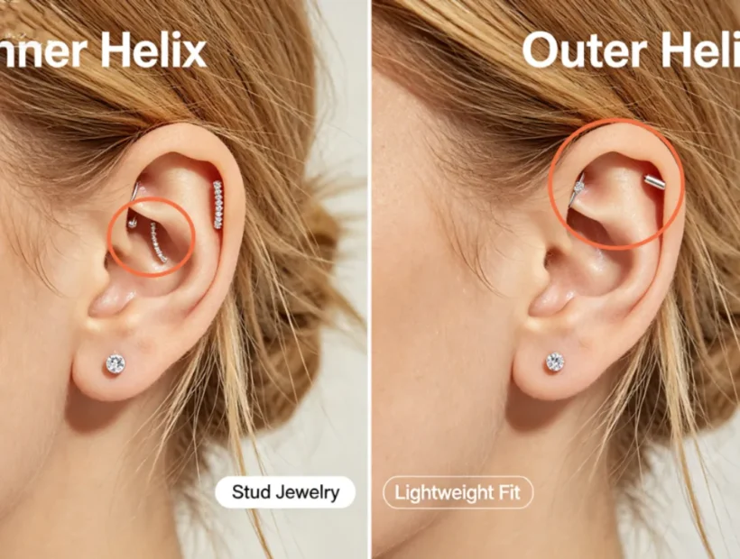 Inner vs. Outer Conch Piercing: What’s the Difference?